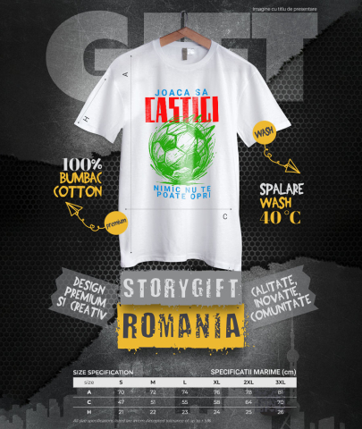 Tricou Femei, Barbati, Copii, Fata, Baiat, Unisex Personalizat Minge Fotbal Abstract – Joacă Să Câștigi și Sport În Echipa Ta [3]