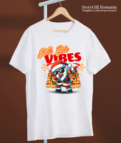 Tricou Femei, Barbati, Copii, Fata, Baiat, Unisex Personalizat Moș Crăciun Cool cu Ochelari de Soare - Cadouri Colorate și Vibe-uri Pozitive [2]