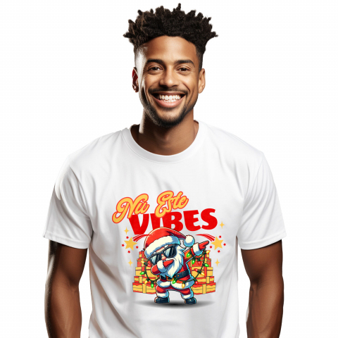 Tricou Femei, Barbati, Copii, Fata, Baiat, Unisex Personalizat Moș Crăciun Cool cu Ochelari de Soare - Cadouri Colorate și Vibe-uri Pozitive