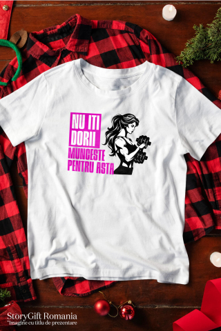 Tricou Femei, Barbati, Copii, Fata, Baiat, Unisex Personalizat Tricou Personalizat Fitness – Iubitorii de Sport | Cadou Motivațional [2]