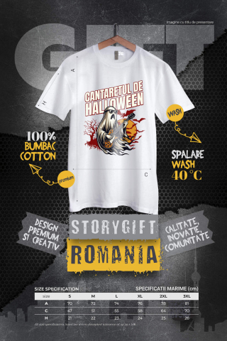 Tricou Femei, Barbati, Copii, Fata, Baiat, Unisex Personalizat Mumie cu Chitară și Ochelari de Soare | Cântărețul De Halloween | Cadou Personalizat pentru Copii și Familie [3]