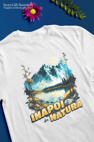 Tricou Femei, Barbati, Copii, Fata, Baiat, Unisex Personalizat Tricou Personalizat Natură - „Înapoi în Aventură” | Cadouri pentru Exploratori [2]