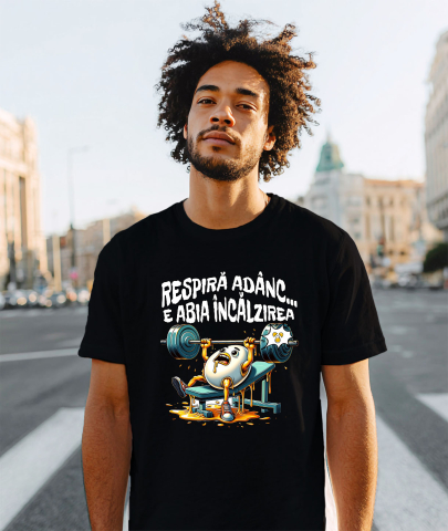 Tricou Femei, Barbati, Copii, Fata, Baiat, Unisex Personalizat Ou la Sală - Tricou Personalizat Motivațional pentru Sportivi și Antrenamente [1]