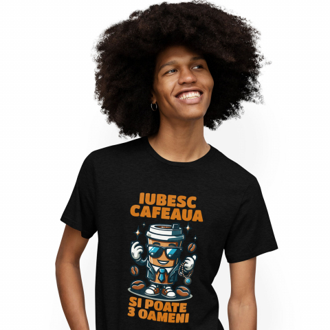 Tricou Femei, Barbati, Copii, Fata, Baiat, Unisex Personalizat „Pahar de Cafea Office Style Costum - Cadou Personalizat pentru Iubitorii de Cafea și Birou”