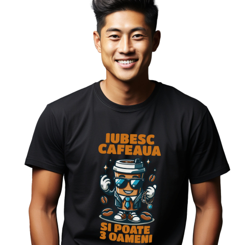 Tricou Femei, Barbati, Copii, Fata, Baiat, Unisex Personalizat „Pahar de Cafea Office Style Costum - Cadou Personalizat pentru Iubitorii de Cafea și Birou”