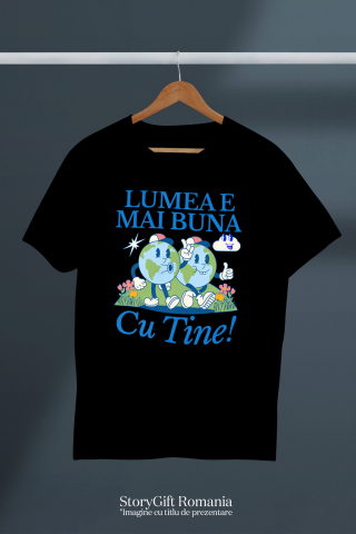 Tricou Femei, Barbati, Copii, Fata, Baiat, Unisex Personalizat Cadouri personalizate pentru familie și prieteni, mesaje pozitive despre natura și prietenie [2]