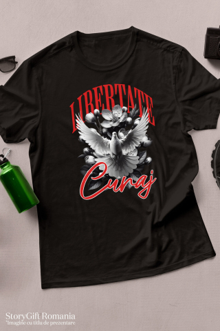 Tricou Femei, Barbati, Copii, Fata, Baiat, Unisex Personalizat Porumbel Alb cu Aripi Imense - Simbol al Purității și Libertății pentru Cadouri Personalizate [2]