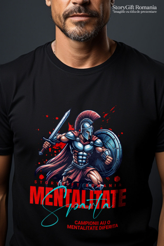 Tricou Femei, Barbati, Copii, Fata, Baiat, Unisex Personalizat Cadouri personalizate – Războinic Samurai cu scut și sabie [1]