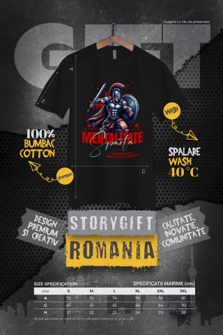 Tricou Femei, Barbati, Copii, Fata, Baiat, Unisex Personalizat Cadouri personalizate – Războinic Samurai cu scut și sabie [3]