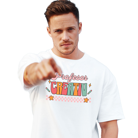 Educatie - Tricou Femei, Barbati, Copii, Fata, Baiat, Unisex Personalizat Rechizite Școlare pentru Educație și Creativitate - Produse Personalizate pentru Copii și Profesori