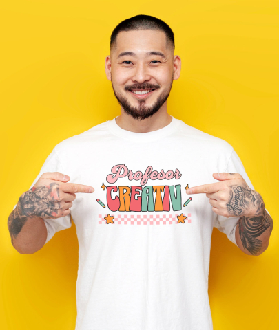 Tricou Femei, Barbati, Copii, Fata, Baiat, Unisex Personalizat Rechizite Școlare pentru Educație și Creativitate - Produse Personalizate pentru Copii și Profesori [1]