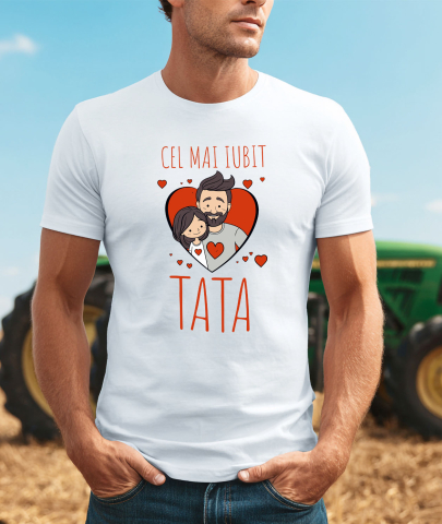 Tricou Femei, Barbati, Copii, Fata, Baiat, Unisex Personalizat Cadouri Personalizate Tata și Fiu | Tata, Tu Ești Regele Meu, Coroană Regală [1]