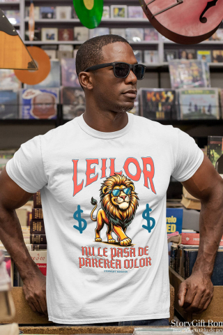 Tricou Femei, Barbati, Copii, Fata, Baiat, Unisex Personalizat Tricou personalizat Leu Mândru – Putere și Stil Unic | Cadou Perfect [1]