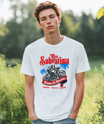 Tricou Femei, Barbati, Copii, Fata, Baiat, Unisex Personalizat Schelete Motociclist – Aventură Înfricoșătoare pe Insulă Tropicală [1]