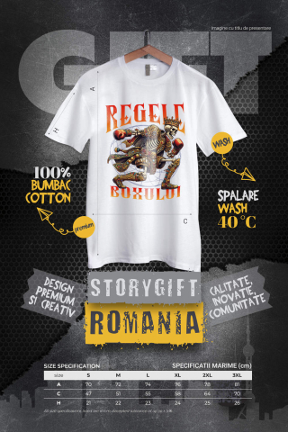 Tricou Femei, Barbati, Copii, Fata, Baiat, Unisex Personalizat Schelet Boxer – Regele Boxului, Motivație și Sport de Contact [3]