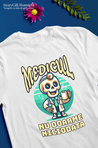 Tricou Femei, Barbati, Copii, Fata, Baiat, Unisex Personalizat Schelete Vesel Cu Cafea – Somn Niciodată, Doar Energie! [2]