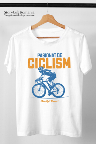 Tricou Femei, Barbati, Copii, Fata, Baiat, Unisex Personalizat Siluetă Bărbat Bicicletă – Ciclism Profesionist & Sport de Performanță [2]