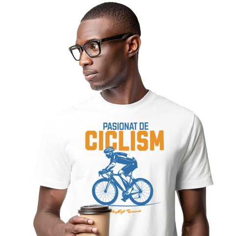 Tricou Femei, Barbati, Copii, Fata, Baiat, Unisex Personalizat Siluetă Bărbat Bicicletă – Ciclism Profesionist & Sport de Performanță