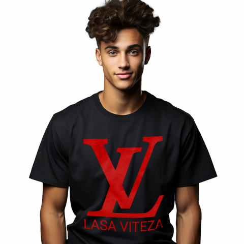 Tricou Femei, Barbati, Copii, Fata, Baiat, Unisex Personalizat Simbol Firmă De Lux – Milionar Haios, LV, Curse Ilegale și Viteză