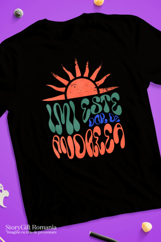 Tricou Femei, Barbati, Copii, Fata, Baiat, Unisex Personalizat "Soare Strălucitor Romantic Imi Este Doar De Andreea - Cadou Personalizat Iubire și Dragoste" [2]