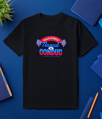 Tricou Femei, Barbati, Copii, Fata, Baiat, Unisex Personalizat Steag Curse Ilegale – Cadou Perfect pentru Iubitorii de Mașini și Viteză [2]