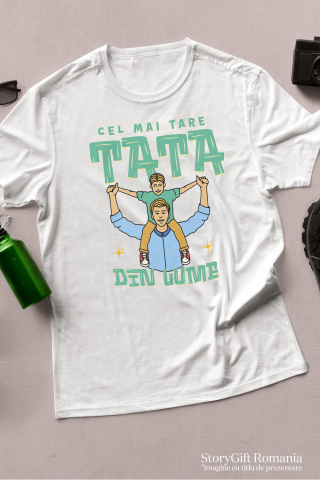 Tricou Femei, Barbati, Copii, Fata, Baiat, Unisex Personalizat Cadouri Personalizate Tata și Fiice | Petrecere Surpriză Pentru Tata, Dragoste Familie [2]