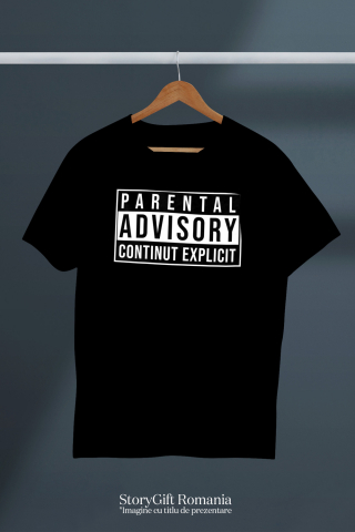 Tricou Femei, Barbati, Copii, Fata, Baiat, Unisex Personalizat Logo Acord Parental pentru Filme și Televizor - Siguranță pentru Copii și Minori [2]