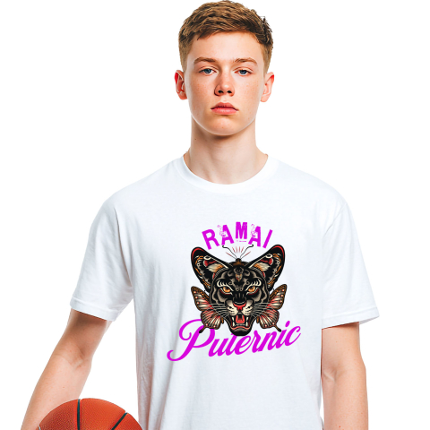 Animale - Tricou Femei, Barbati, Copii, Fata, Baiat, Unisex Personalizat „Tigru Furios Cu Aripi De Fluture – Cadou Motivational „Rămâi Puternic” Personalizat”