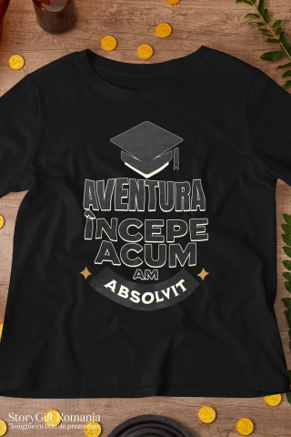 Tricou Femei, Barbati, Copii, Fata, Baiat, Unisex Personalizat Toca Absolvire | Cadou Personalizat pentru Absolvenți [2]