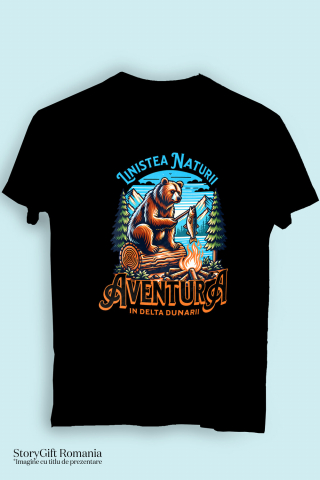 Tricou Femei, Barbati, Copii, Fata, Baiat, Unisex Personalizat Tricou Personalizat Aventură - „Liniștea Naturii, Delta Dunării” | Cadouri Outdoor [2]