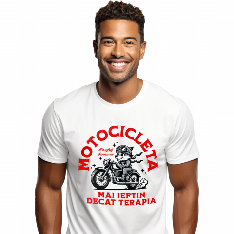 Tricou Femei, Barbati, Copii, Fata, Baiat, Unisex Personalizat Vulpe Motociclistă Pe Motor Vintage – Design Haios și Plin de Aventură