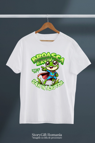 Tricou Femei, Barbati, Copii, Fata, Baiat, Unisex Personalizat Broasca Țestoasă Cu Pelerină Și Costum De Super Erou – Cadou Personalizat Haios Pentru Copii [2]