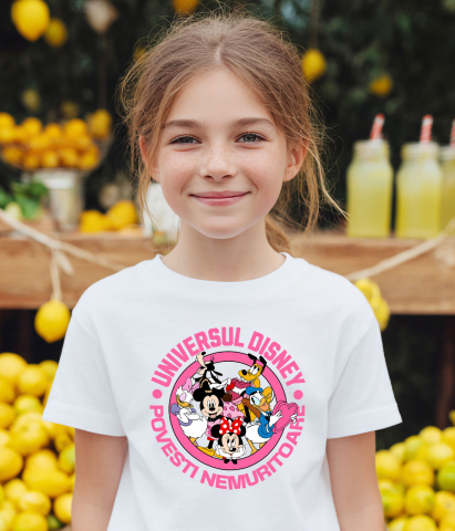 Tricou Copii cu Clubul lui Mickey Mouse 100% Bumbac, Alb, 10 Ani [2]
