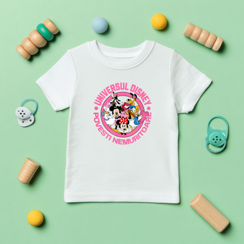 Tricou Copii cu Clubul lui Mickey Mouse 100% Bumbac, Alb, 10 Ani [4]