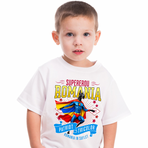 Cadouri Pentru Copii - Tricou Femei, Barbati, Copii, Fata, Baiat, Unisex Personalizat Dog German în Costum de Căpitan România – Cadou Personalizat pentru Iubitorii de Câini