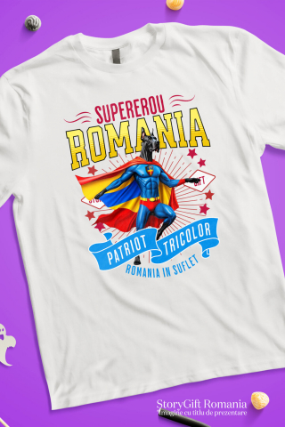 Tricou Femei, Barbati, Copii, Fata, Baiat, Unisex Personalizat Dog German în Costum de Căpitan România – Cadou Personalizat pentru Iubitorii de Câini [2]