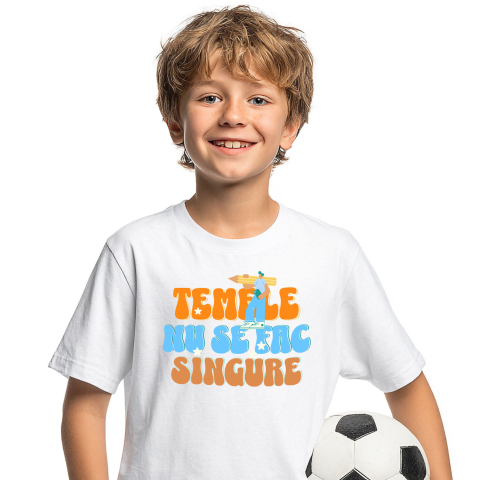 Educatie - Tricou Femei, Barbati, Copii, Fata, Baiat, Unisex Personalizat Tricou Personalizat Băiat - "Temele Nu Se Fac Singure" | Cadou pentru Școlari și Iubitori de Educație