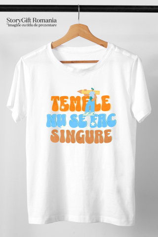 Tricou Femei, Barbati, Copii, Fata, Baiat, Unisex Personalizat Tricou Personalizat Băiat - "Temele Nu Se Fac Singure" | Cadou pentru Școlari și Iubitori de Educație [2]
