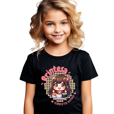 Mancare - Tricou Femei, Barbati, Copii, Fata, Baiat, Unisex Personalizat Produse personalizate cu iubire pentru sushi | Cadouri unice pentru familie și copii