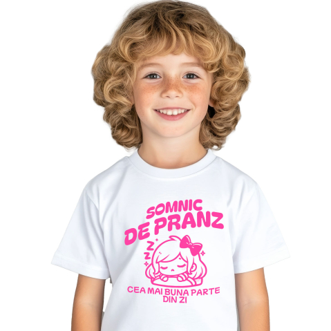 Tricou Femei, Barbati, Copii, Fata, Baiat, Unisex Personalizat Fata Dormind cu Funda – Cadou Personalizat pentru Copii și Familie [1]