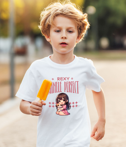 Tricou Femei, Barbati, Copii, Fata, Baiat, Unisex Personalizat Rexy Câinele Perfect – Tricou Personalizat pentru Iubitorii de Câini [3]