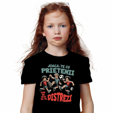 Tricouri - Tricou Femei, Barbati, Copii, Fata, Baiat, Unisex Personalizat Cadouri Personalizate pentru Iubitorii Fotbalului – Familie, Prieteni și Distracție