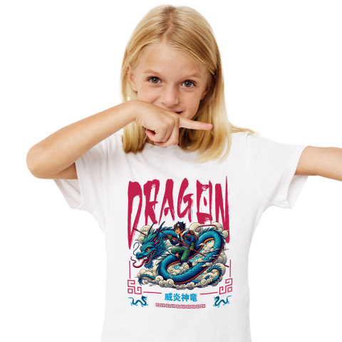 Tricou Femei, Barbati, Copii, Fata, Baiat, Unisex Personalizat Cultura Chinezească Dragon Stil Șarpe Cu Aventurist - Cadouri Personalizate pentru Familie, Copii, Tati și Prieteni