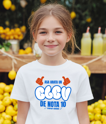 Tricou Femei, Barbati, Copii, Fata, Baiat, Unisex Personalizat Mâini Stil Mickey Mouse & Educație: Rechizite Personalizate pentru Elevii De Nota 10 [2]