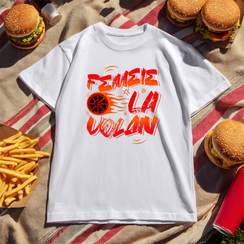 Tricou Femei, Barbati, Copii, Fata, Baiat, Unisex Personalizat Mesaj Colorat – Roată Mașină În Flăcări | Design Pentru Iubitorii De Viteză [4]