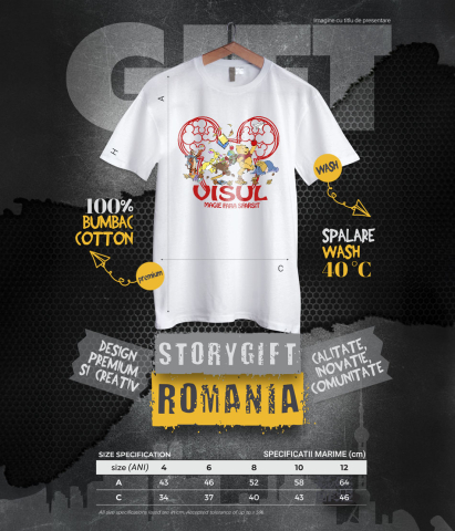 Tricou Copii cu Prietenii lui Winnie – Distractie si Joaca 100% Bumbac, Alb, 12 Ani [5]