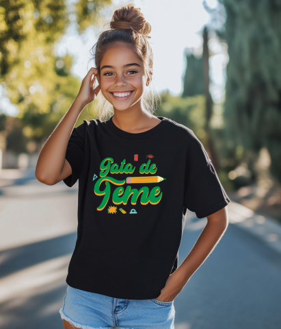 Tricou Femei, Barbati, Copii, Fata, Baiat, Unisex Personalizat Rechizite Școlare – Creion Gata de Școală pentru Copii [3]