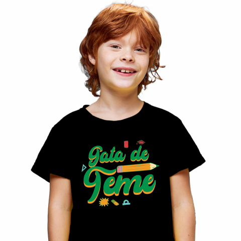 Tricou Femei, Barbati, Copii, Fata, Baiat, Unisex Personalizat Rechizite Școlare – Creion Gata de Școală pentru Copii [1]