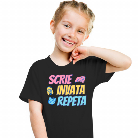Tricou Femei, Barbati, Copii, Fata, Baiat, Unisex Personalizat Rutina Zilnică Copii și Studenți | Educație și Dezvoltare Personală [1]