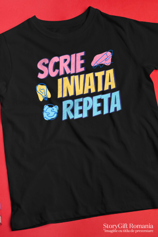 Tricou Femei, Barbati, Copii, Fata, Baiat, Unisex Personalizat Rutina Zilnică Copii și Studenți | Educație și Dezvoltare Personală [2]